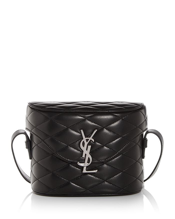 

Стеганая кожаная сумка для биноклей June Saint Laurent