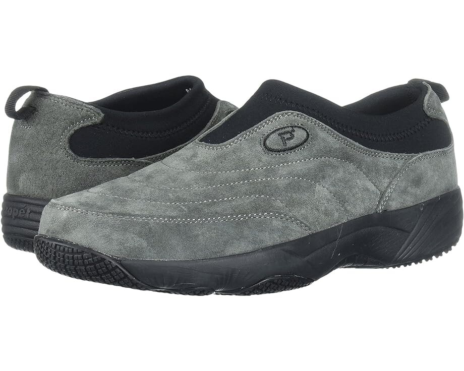 

Кроссовки Propet Wash & Wear Slip-on, цвет Pewter Suede