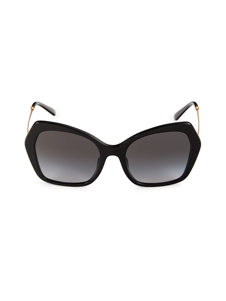 

Солнцезащитные очки «кошачий глаз» 56MM Dolce&Gabbana, черный