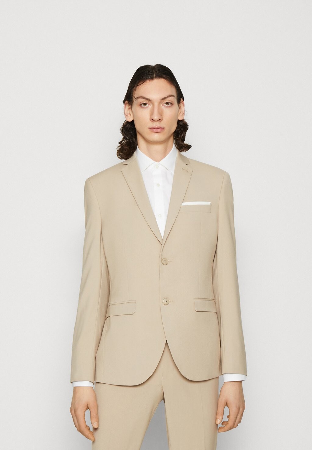 

Костюм THE FASHION SUIT POCKET SQUARE Isaac Dewhirst, цвет beige