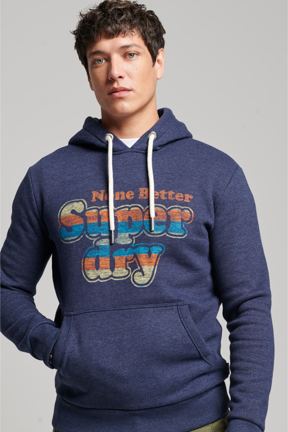 

Классическая толстовка Vintage Cooper Superdry, синий