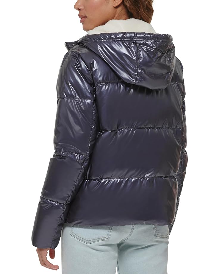 Пуховик Levi's Quilted Hooded Bubble Puffer, цвет Odyssey