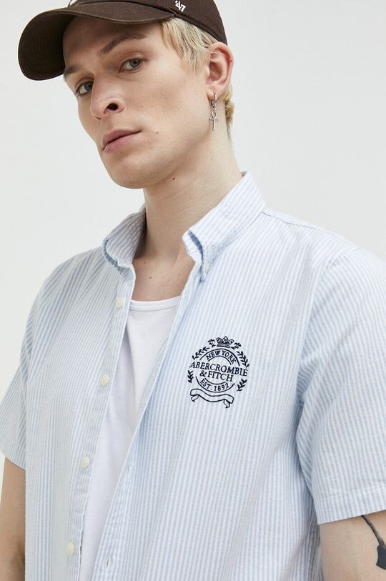 

Рубашка Abercrombie & Fitch, синий