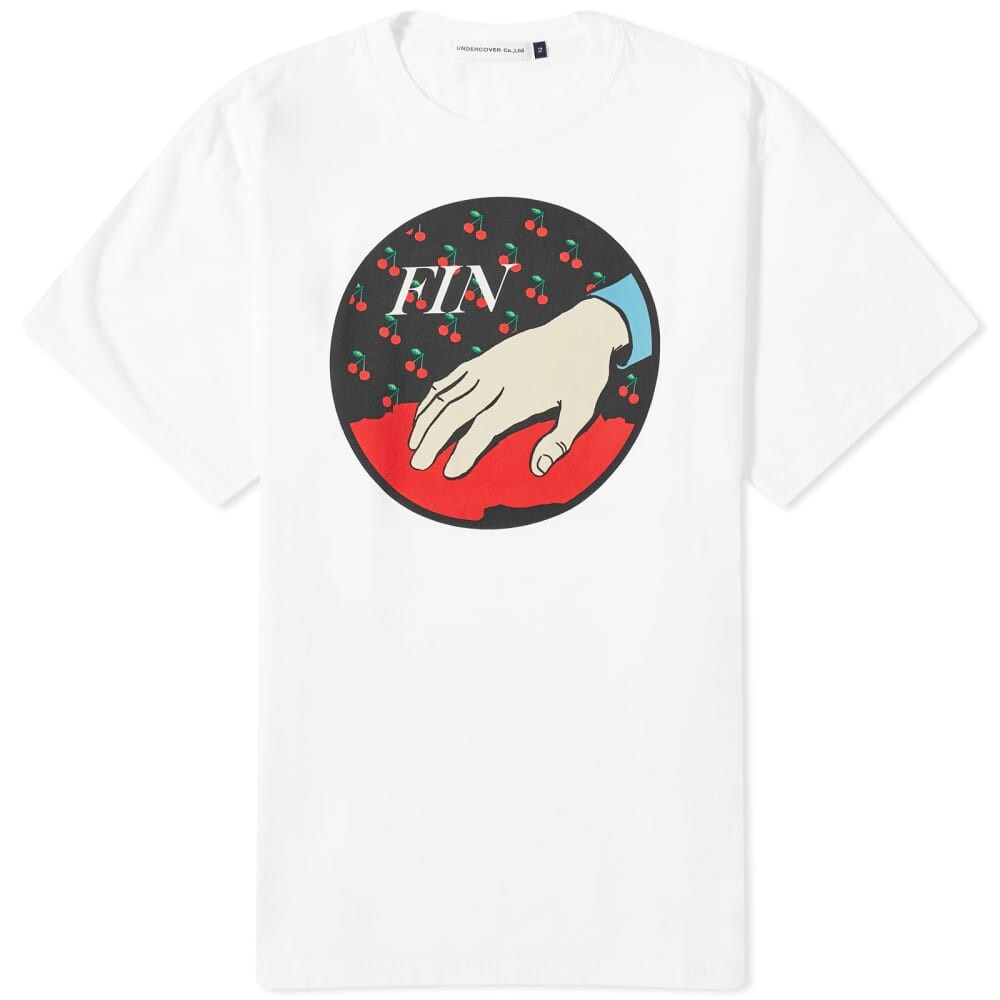 

Футболка Undercover Fin Cherry, белый