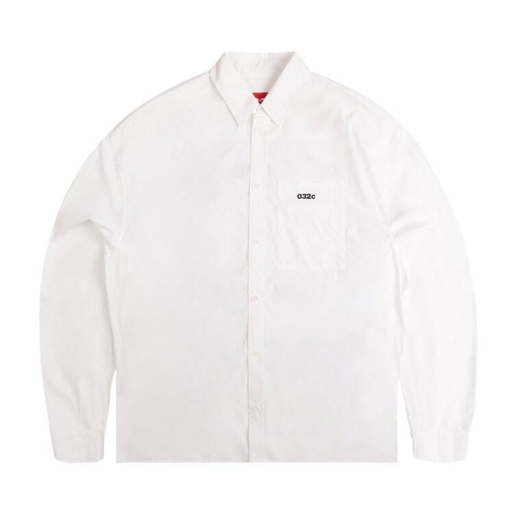 

Рубашка 032C Drop Button Up 'White', белый