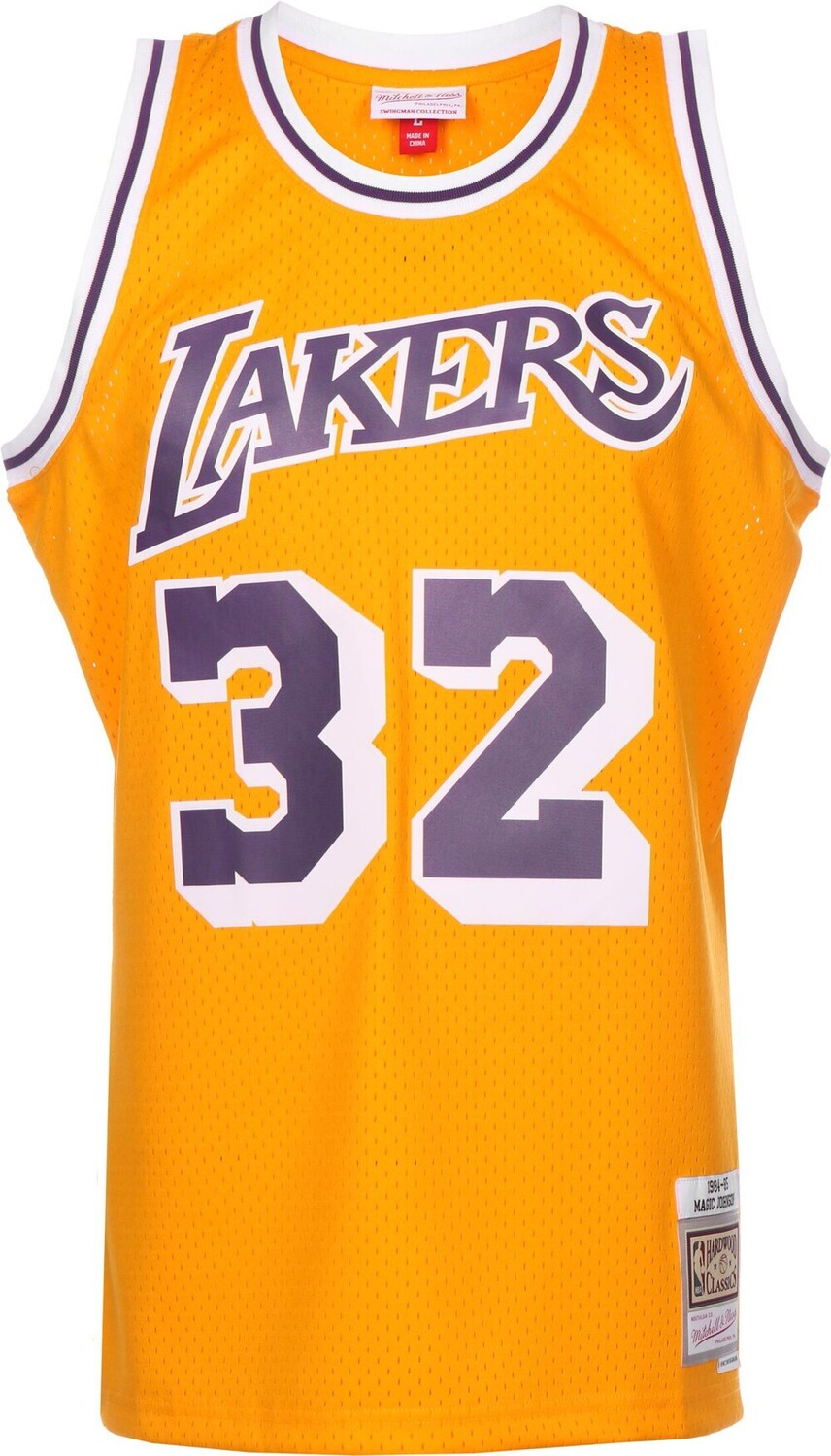 

Футболка Mitchell & Ness Los Angeles, желтое золото, Желтый