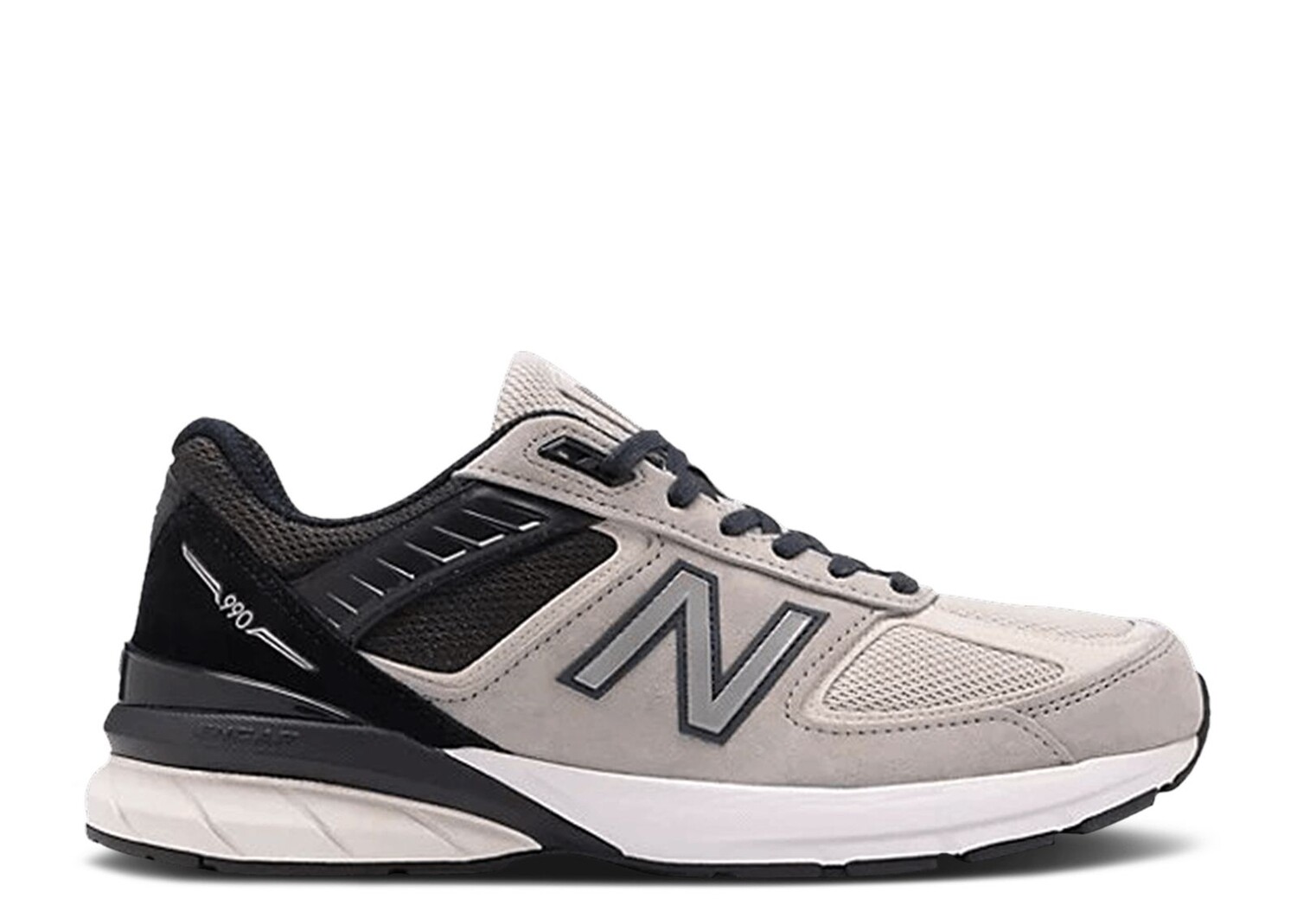 

Кроссовки New Balance 990V5 Made In Usa 'Light Grey Navy', серый