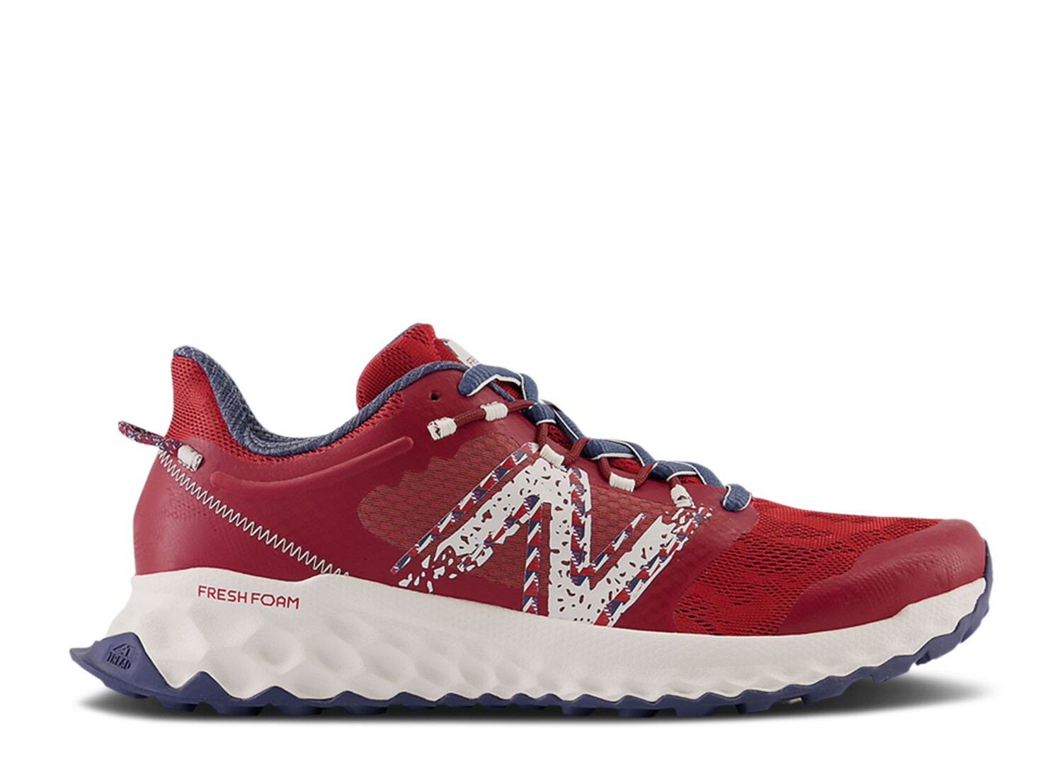 

Кроссовки New Balance Fresh Foam Garoé 'Crimson Vintage Indigo', красный