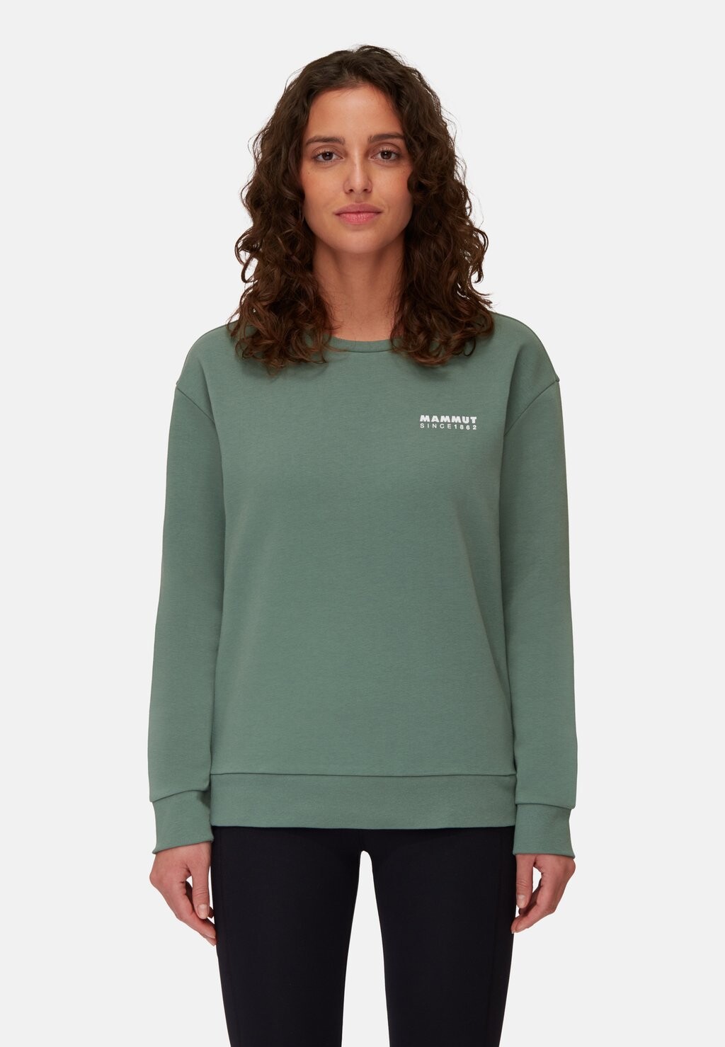 

Толстовка CORE CREW NECK Mammut, темно-нефритовый