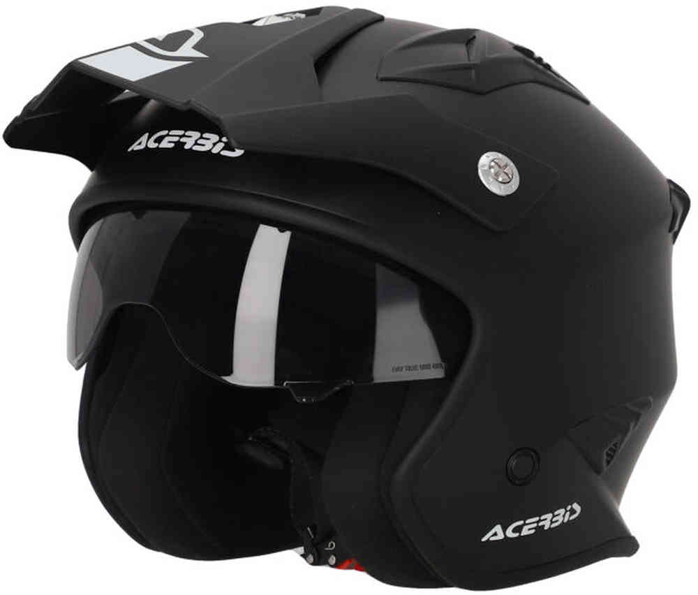Солидный реактивный шлем Aria 2023 Acerbis, черный акустическая гитара aria aria 101up strd