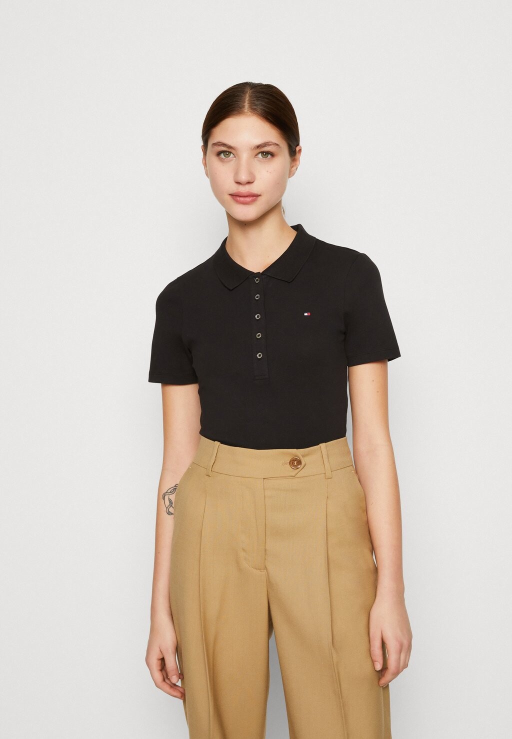 

Рубашка поло Tommy Hilfiger, черный