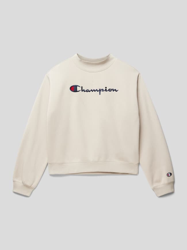 

Толстовка с принтом этикетки CHAMPION, песочный