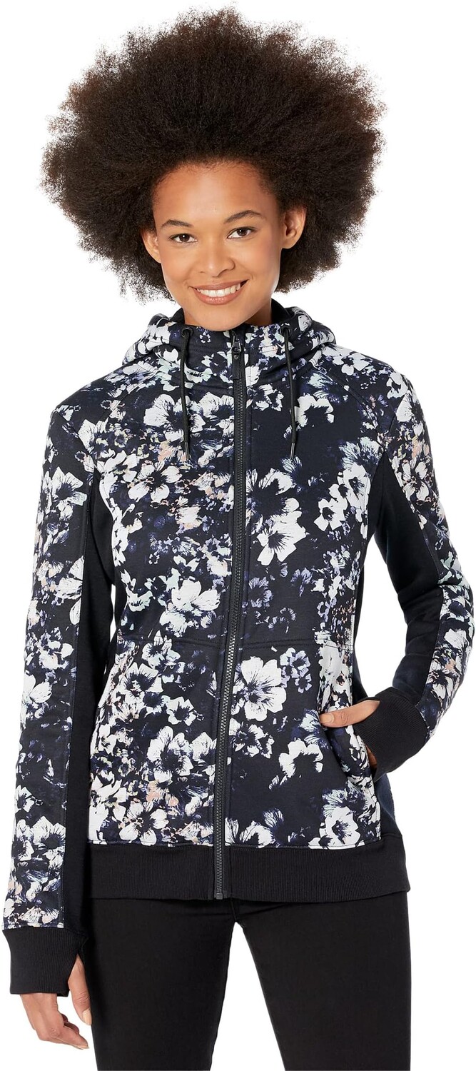 

Куртка Frost Printed Roxy, цвет True Black Black Flowers