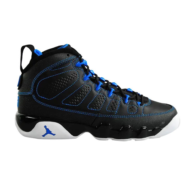 

Кроссовки Air Jordan 9 Retro GS 'Photo Blue', черный