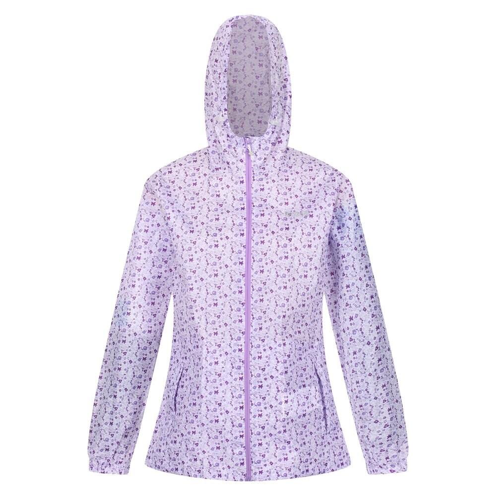 

Куртка Regatta Pack It Ditsy Print Waterproof, фиолетовый