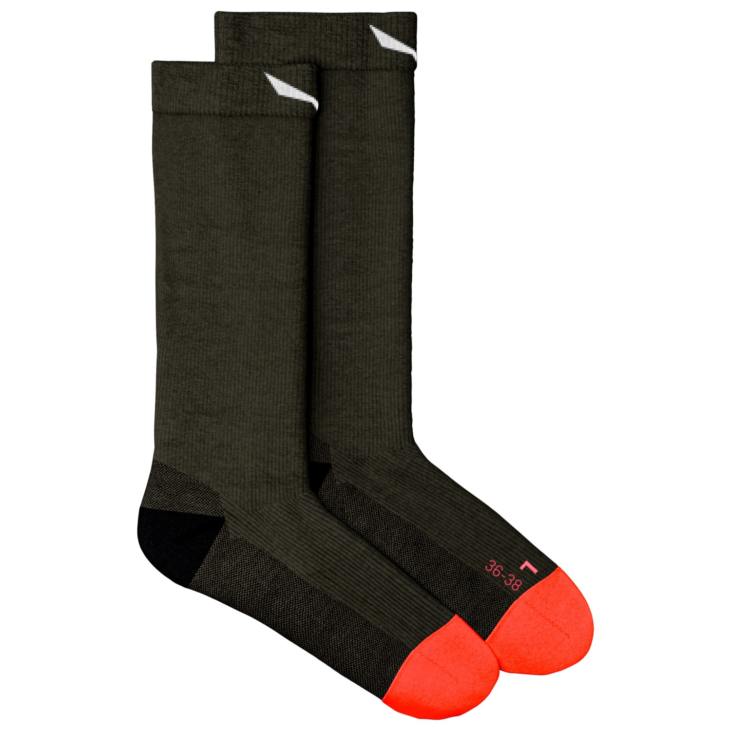 Походные носки Salewa Women's Mountain Trainer Alpine Merino Crew Sock, цвет Bungee Cord