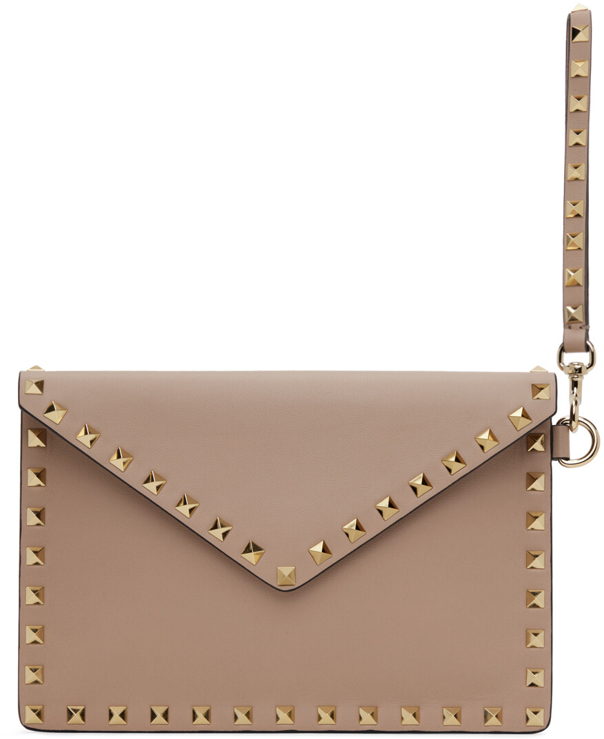 

Сумочка Rockstud темно-серого цвета Valentino Garavani