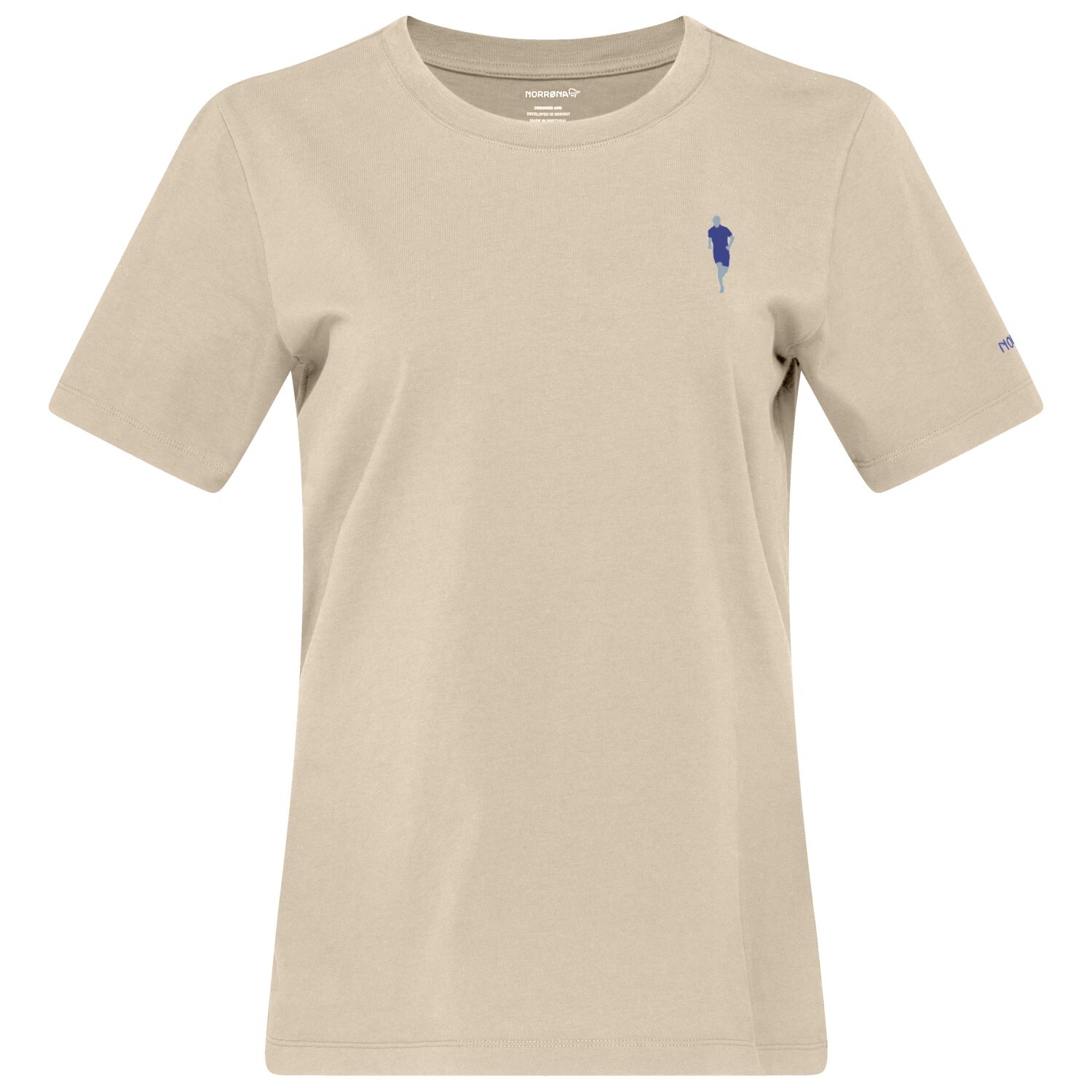 

Футболка Norrøna Women's /29 Cotton Activity Embroidery, цвет Pure Cashmere