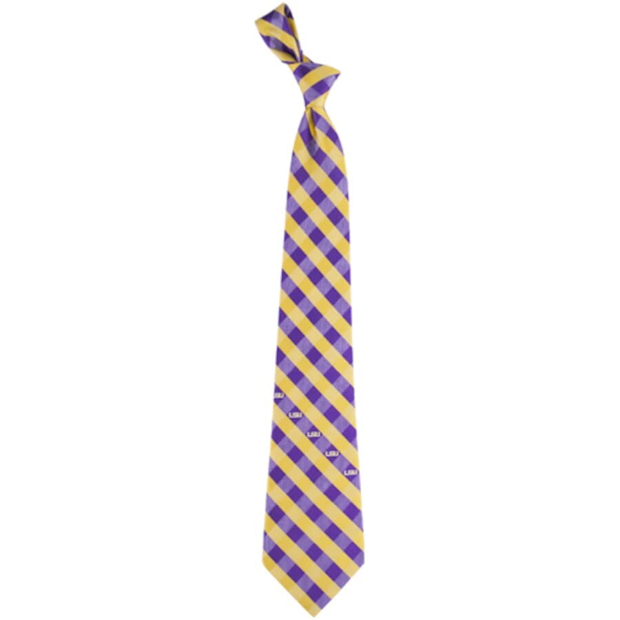 

Галстук Eagles Wings Lsu Tigers, фиолетовый