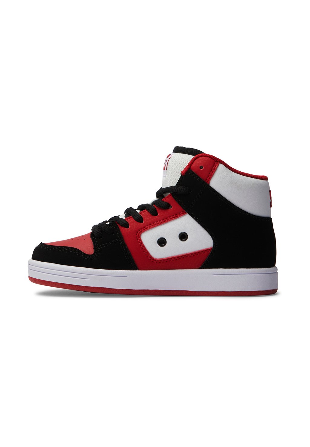 Высокие кеды DC Shoes, цвет black red низкие кеды dc shoes цвет bdm black denim