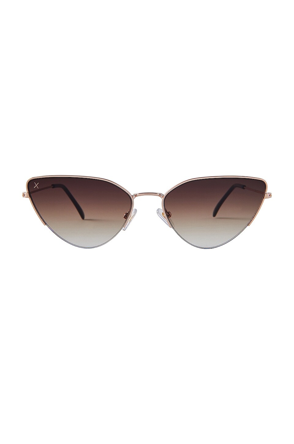 

Солнцезащитные очки dime optics Fairfax, цвет Brushed Gold And Brown Gradient