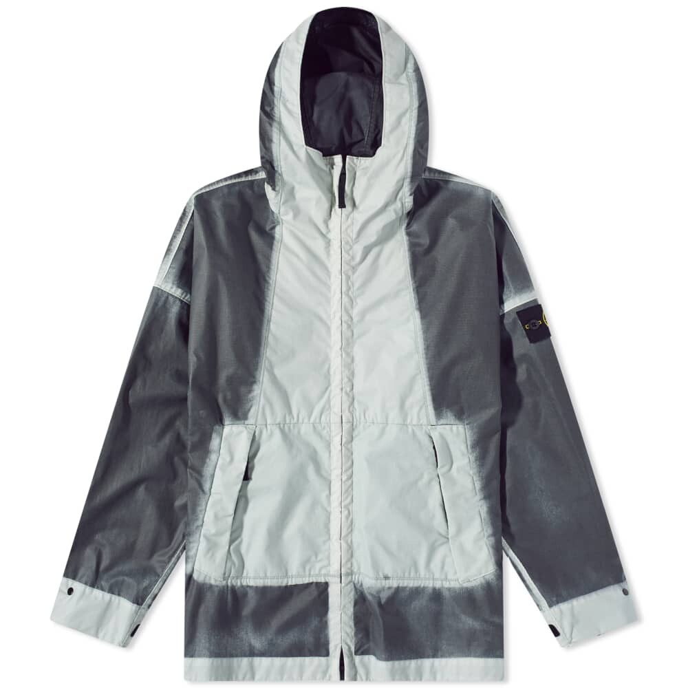 

Куртка Stone Island Mussola Gommata-TC с ручным напылением