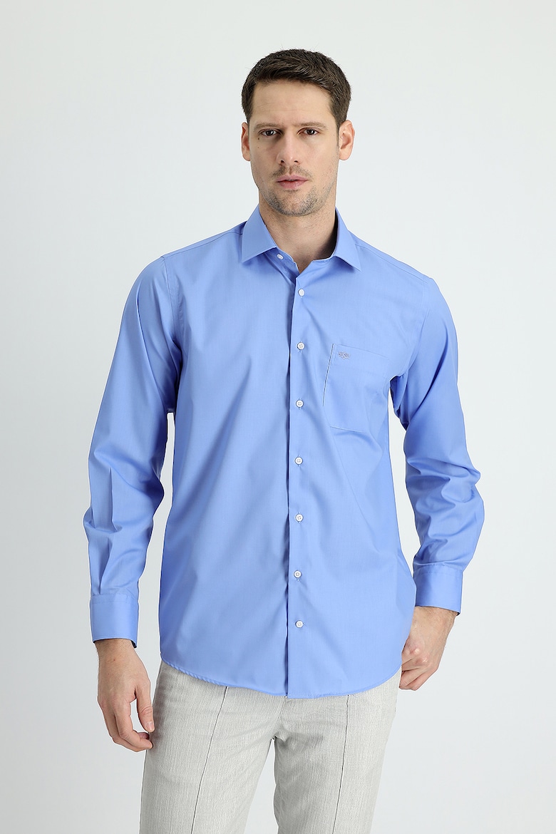 цена Рубашка с передним карманом Kigili, синий