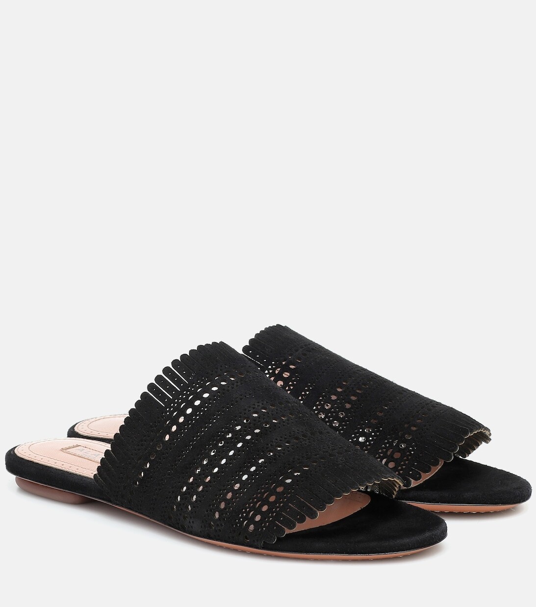 

Замшевые сандалии Alaïa, черный