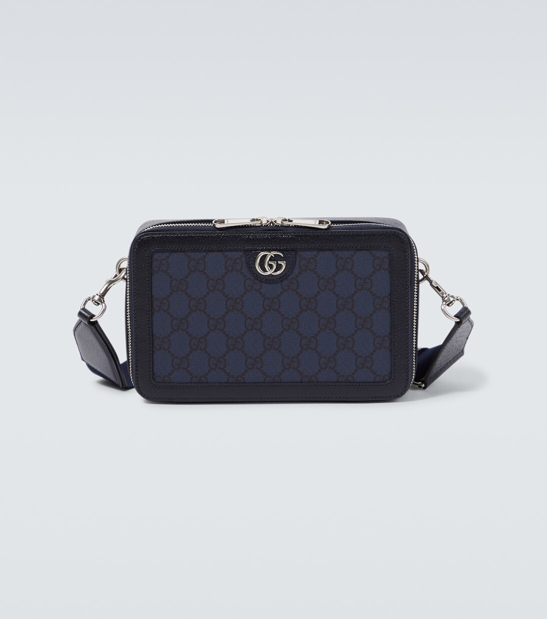 

Мини-холщовая поясная сумка ophidia gg Gucci, синий