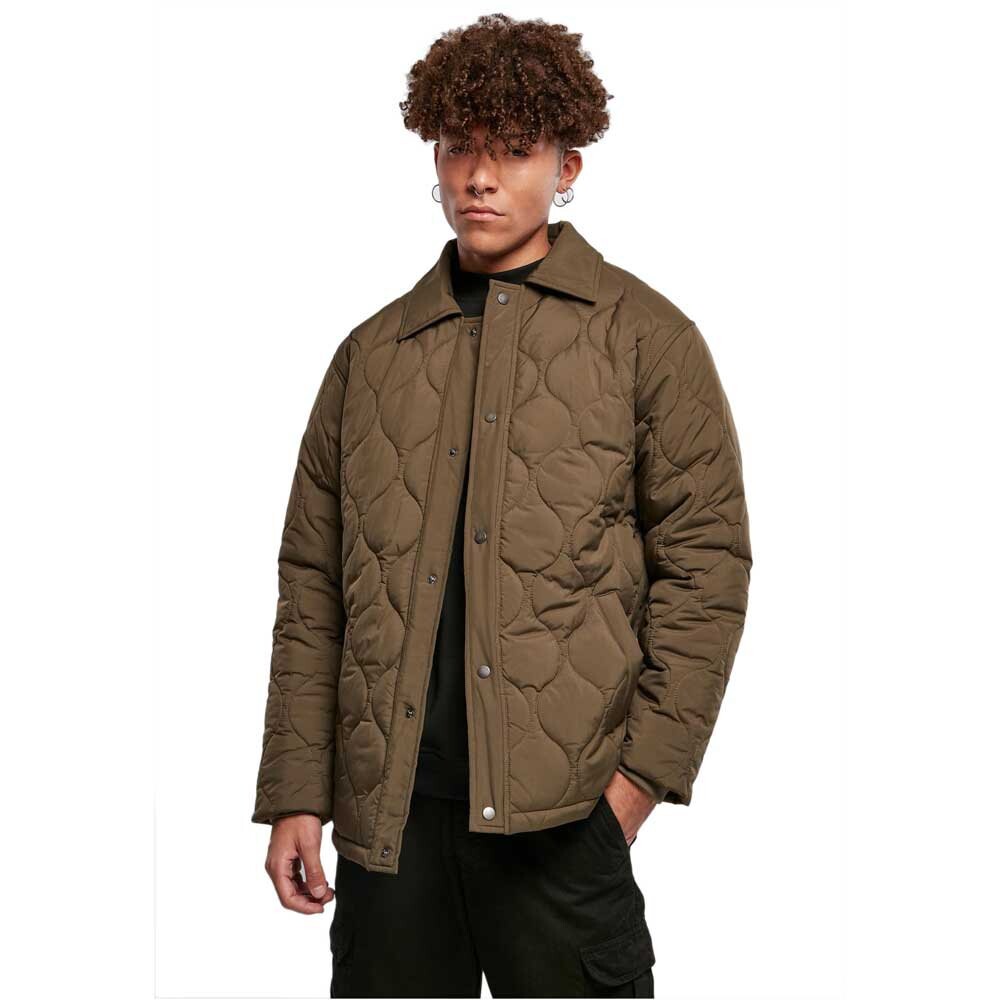 

Куртка Urban Classics Quilted, зеленый