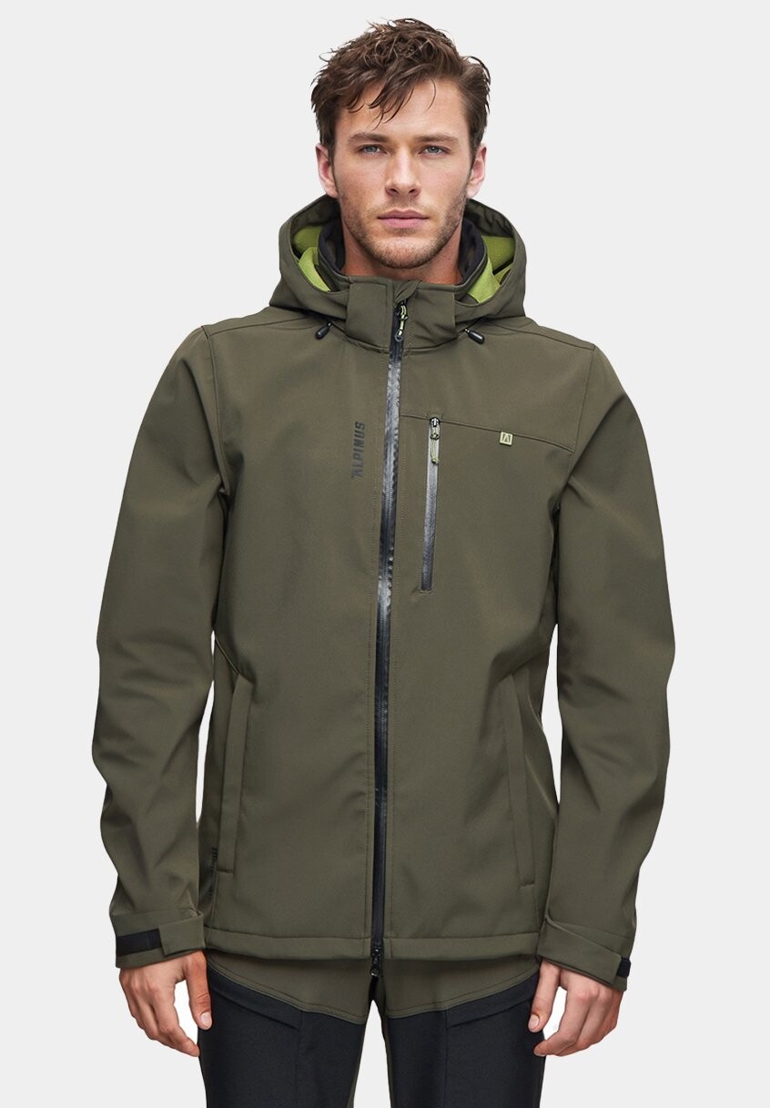 

Переходная куртка Alpinus, оливковый