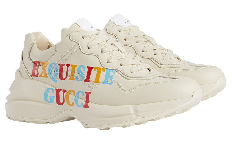 

Кроссовки GUCCI Rhyton, бежевый