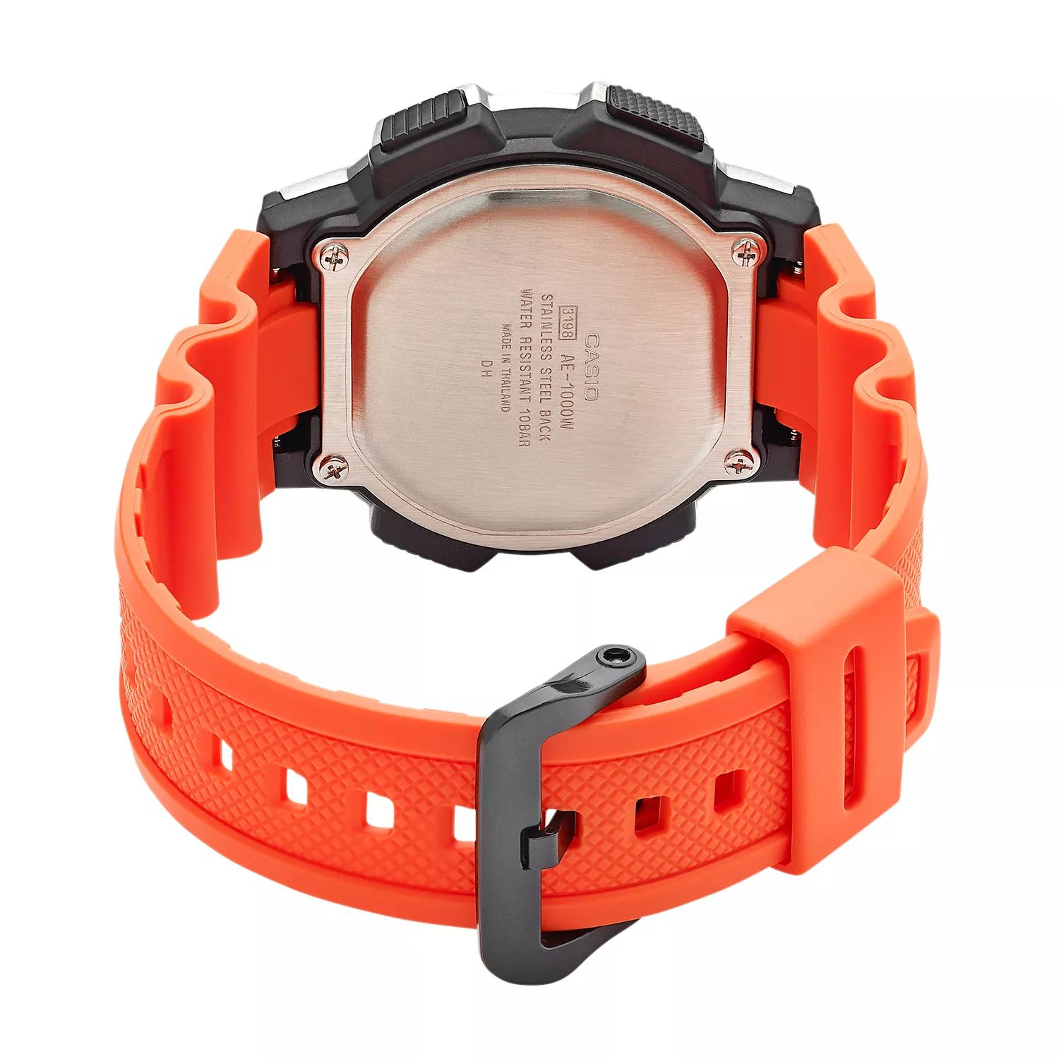 Мужские часы с цифровым хронографом мирового времени — AE1000W-4BVCF Casio цена и фото