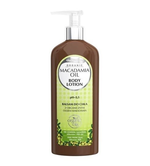 

Лосьон для тела с органическим маслом макадамии 250 мл GlySkinCare