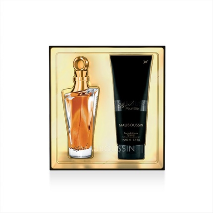 Mauboussin Jumbo Set Elixir Pour Elle: Eau de Parfum 100ml & Shower Gel 200ml