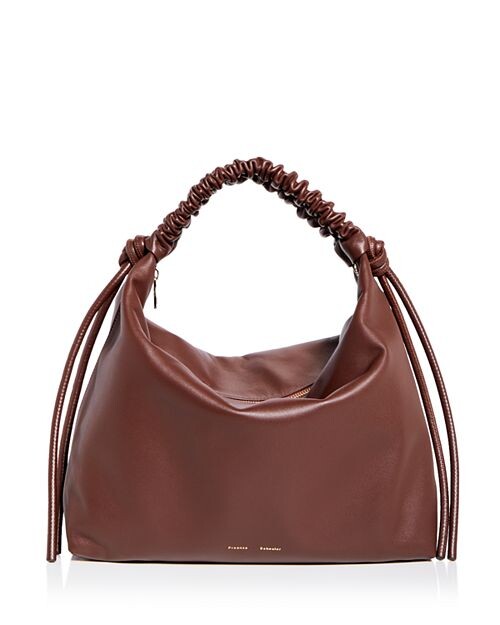 

Кожаный бродяга среднего размера на шнурке Proenza Schouler, цвет Brown