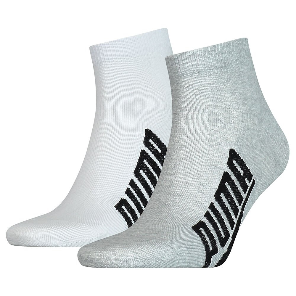 

Носки Puma BWT Lifestyle Quarter short 2 шт, серый