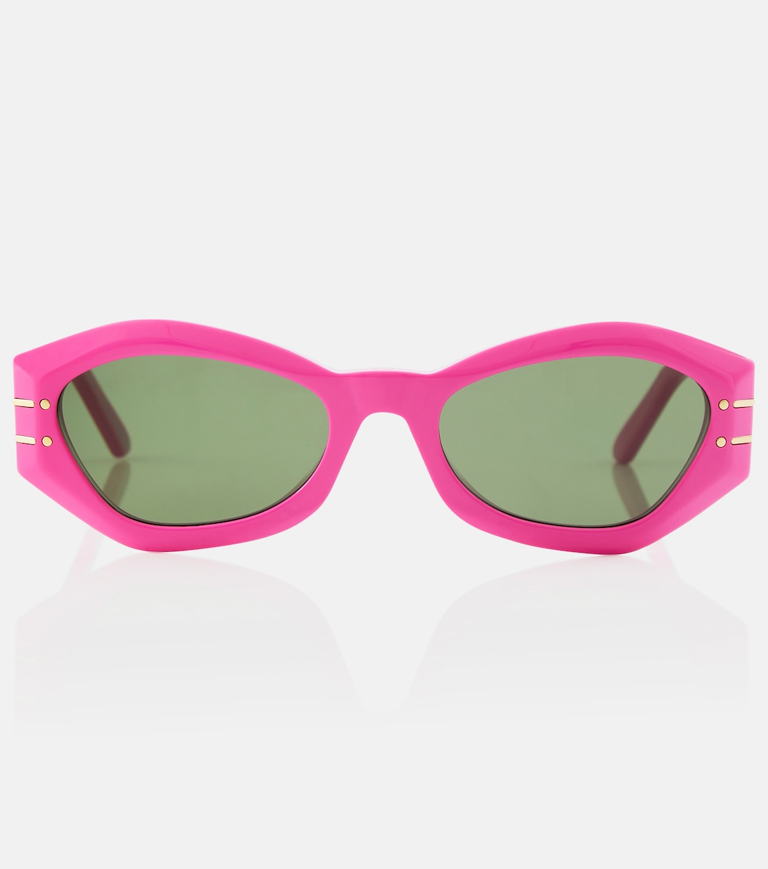 Солнцезащитные очки DiorSignature B1U Dior Eyewear, розовый