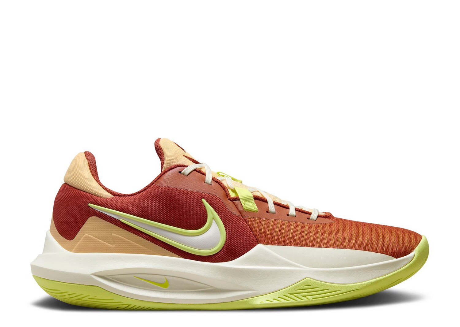 

Кроссовки Nike Precision 6 'Rugged Orange Light Lemon Twist', коричневый