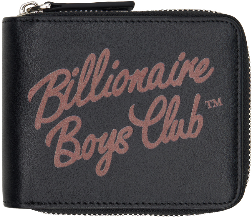Черный кошелек с логотипом Billionaire Boys Club