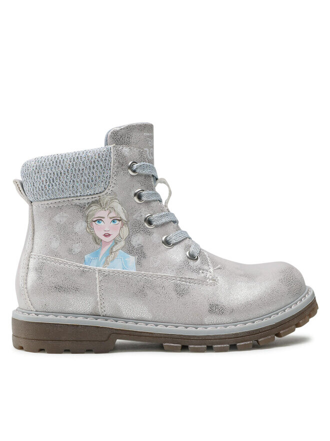 

Ботильоны на шнуровке Frozen, серебро