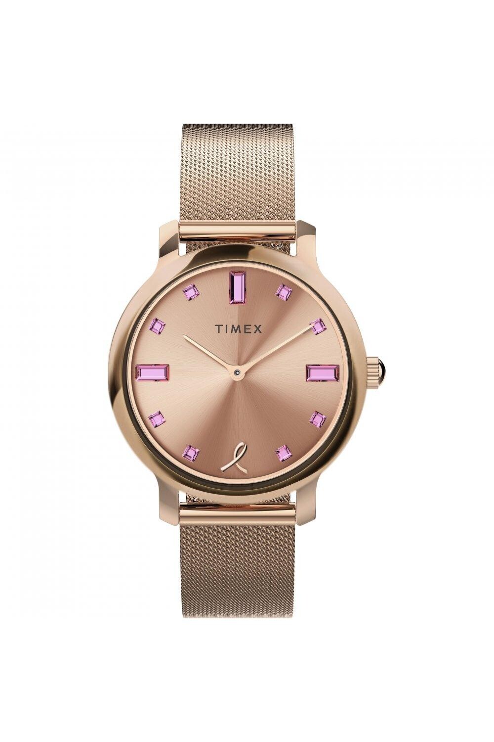 

Классические часы City Collection TW2V52800 Timex, розовый