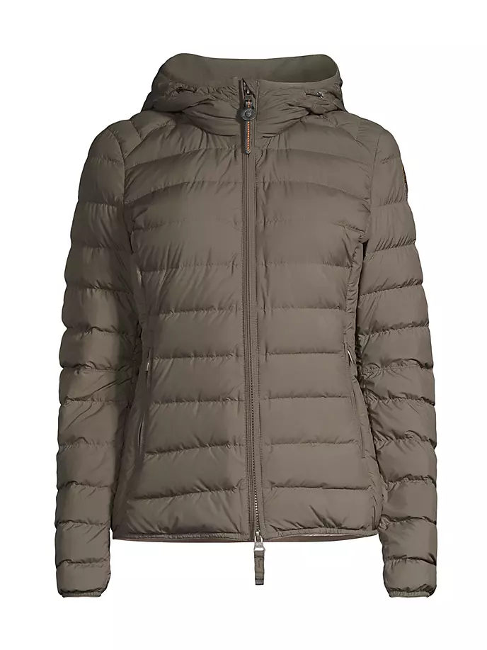 

Стеганый пуховик Juliet Parajumpers, цвет taggia olive