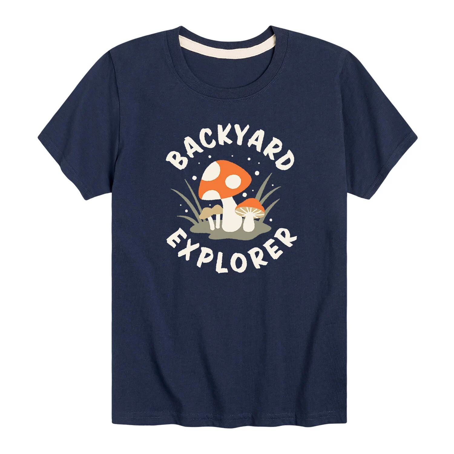 

Футболка Backyard Explorer с графическим рисунком для мальчиков 8–20 лет Licensed Character