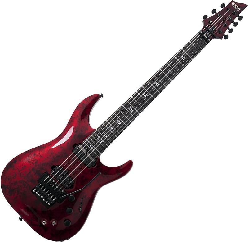 

Электрогитара Schecter C-7 FR-S Apocalypse Electric Guitar in Red Reign