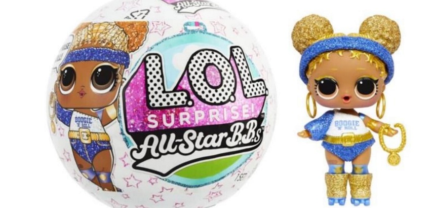Кукула L.O.L. All Star BBs Summer Games мягкая кукла антистрессовая игрушка из тпр сжимаемая детская кукла растягивающаяся игрушка игрушка для ручного сжатия для
