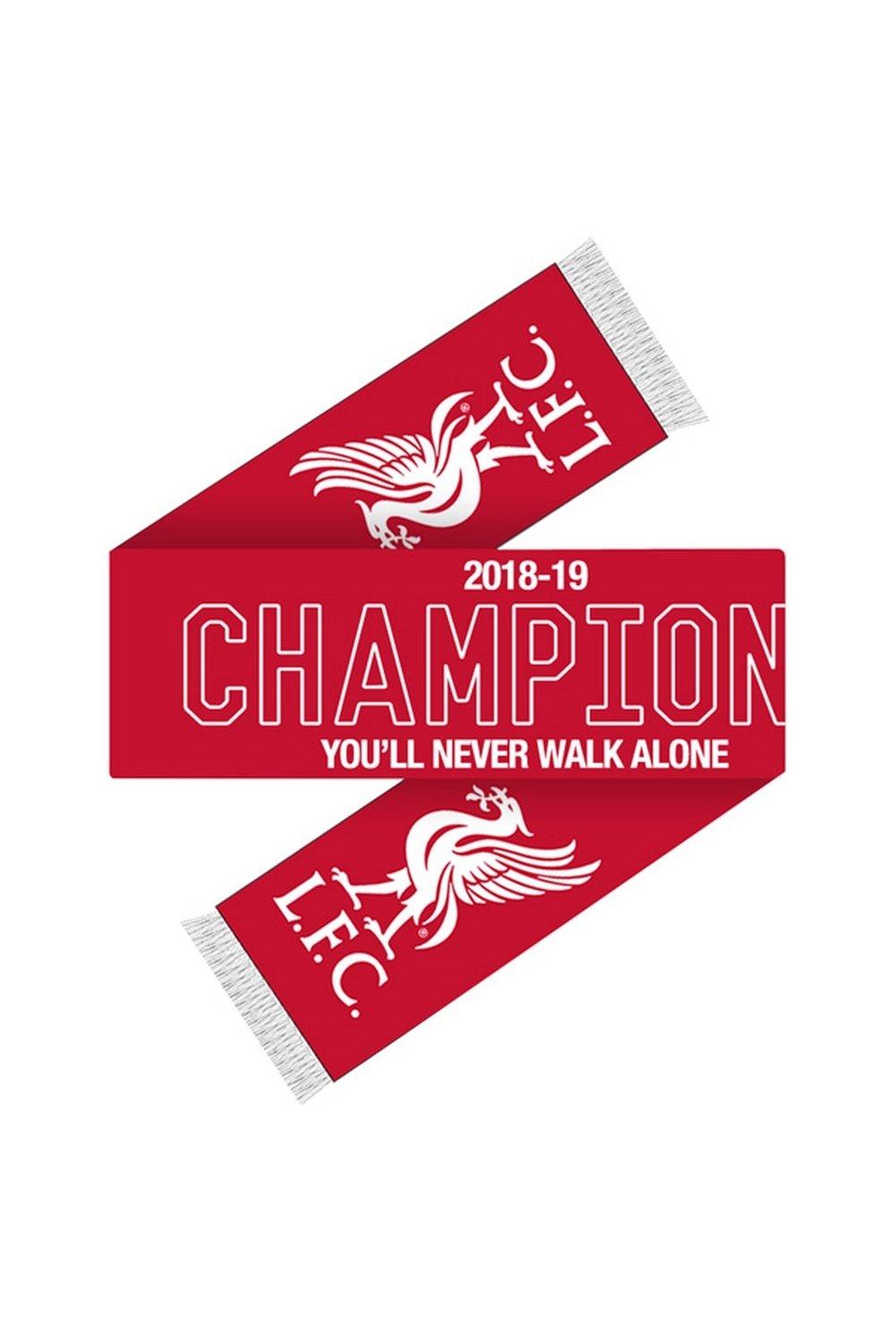 Чемпионский шарф Liverpool FC, красный гетры фк ливерпуль 2018 19 гостевые