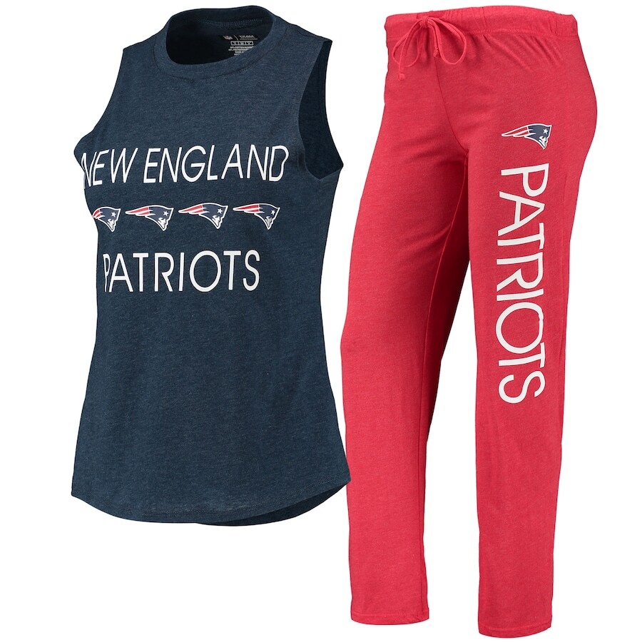 

Пижамный комплект Concepts Sport New England Patriots, красный
