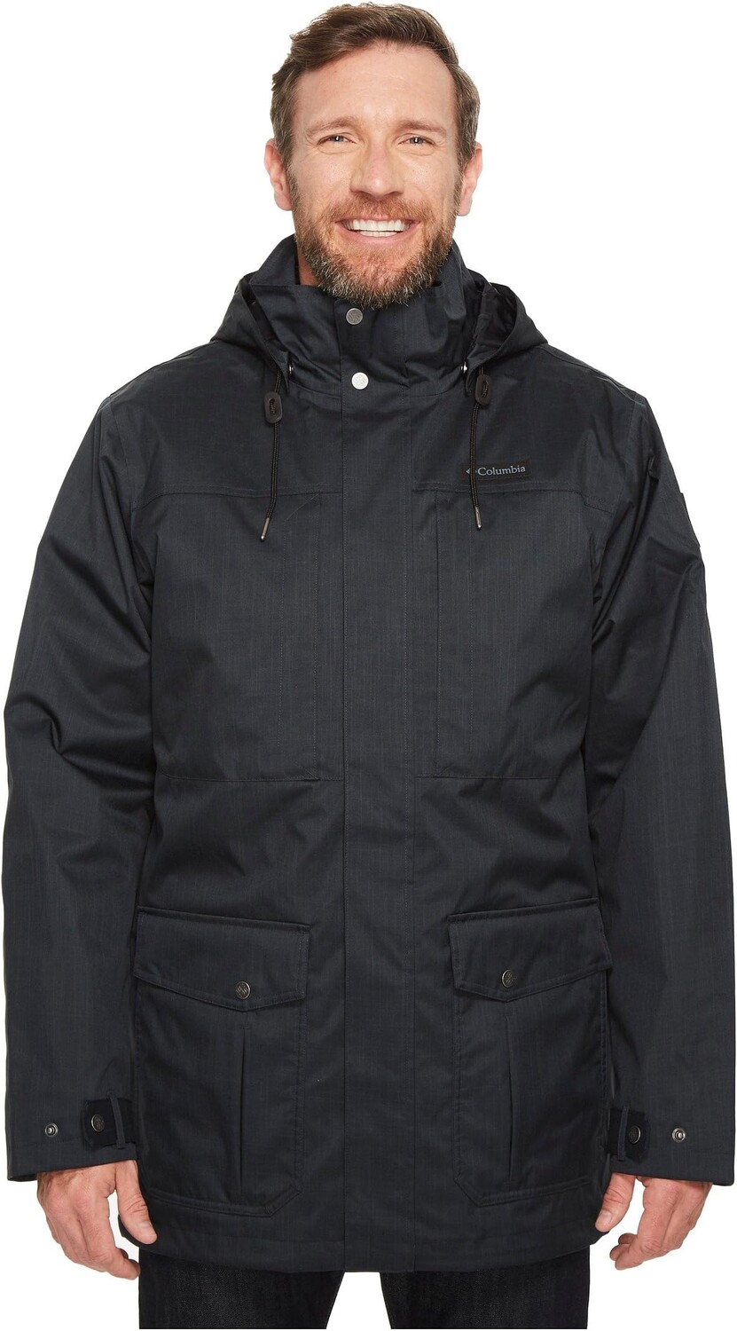 

Куртка Big & Tall Horizons Pine Interchange Jacket Columbia, цвет Black/Black