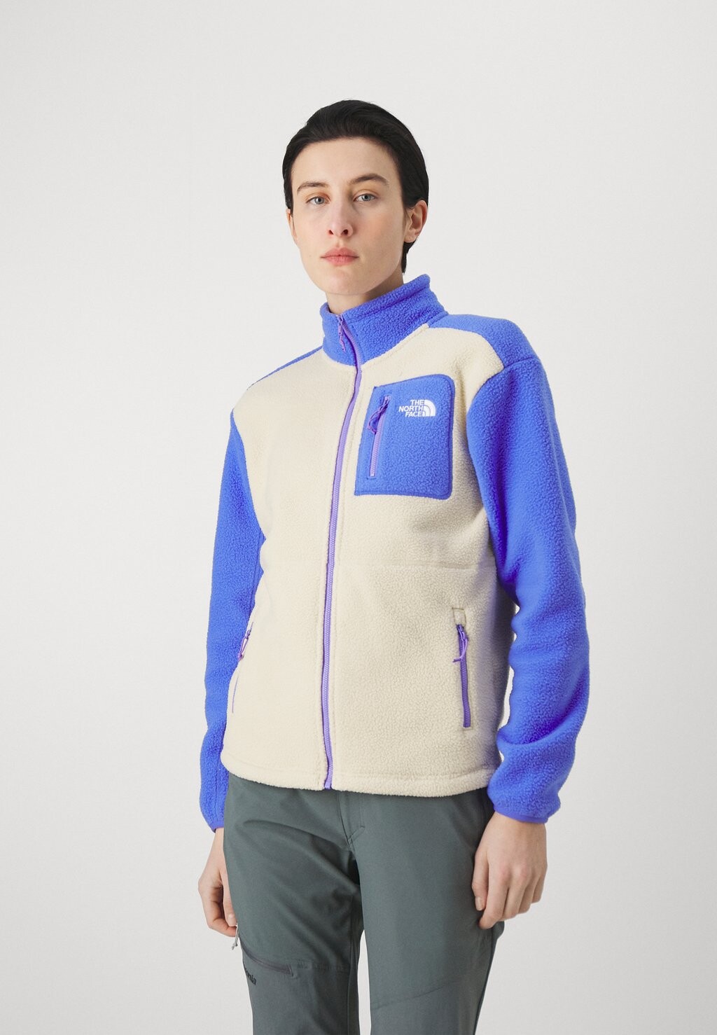 

Флисовая куртка YUMIORI FULL ZIP The North Face, цвет gravel/solar blue